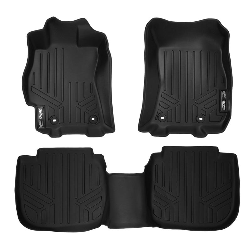 SMARTLINER Custom Fit Floor Mats 2 Row Liner Set for 2015-2019 Subaru Legacy - Image 1